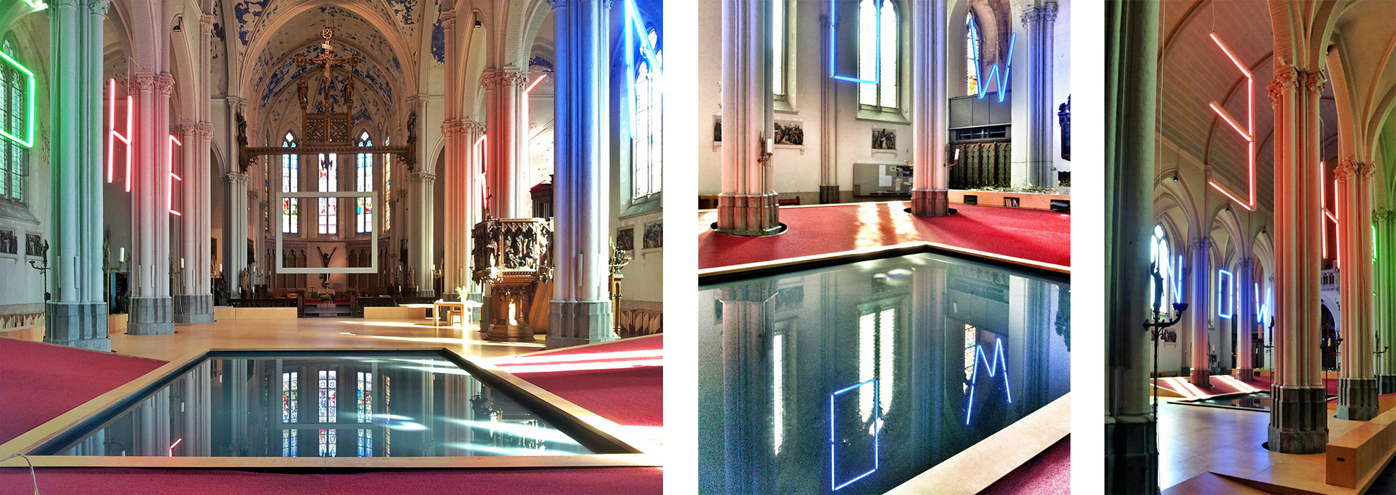 Raumexperiment Kirche Brügge