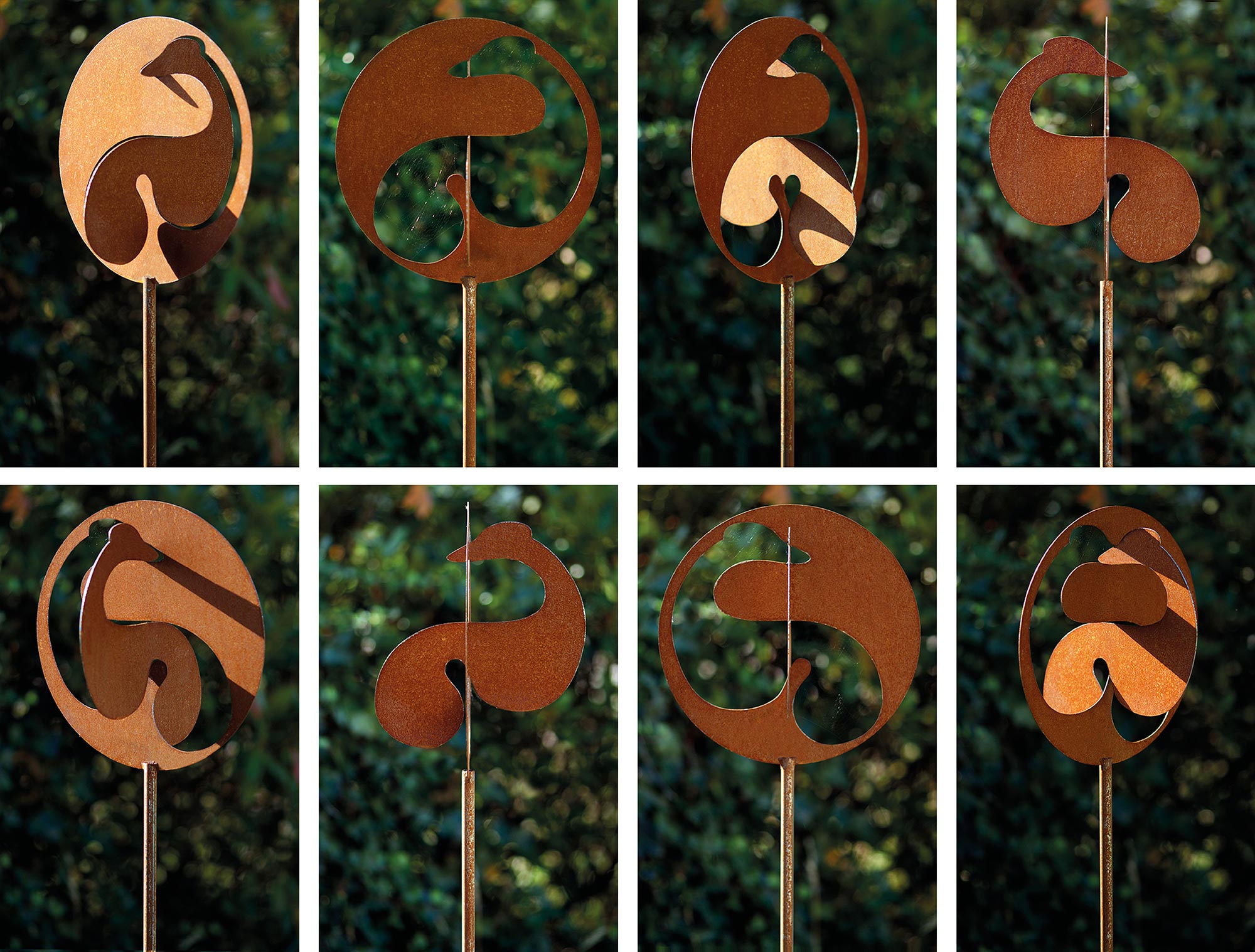 Gartenskulptur Windhund