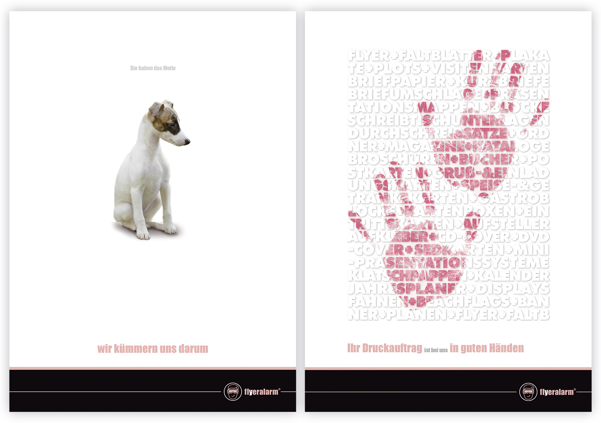 Anzeigen Online-Druckerei