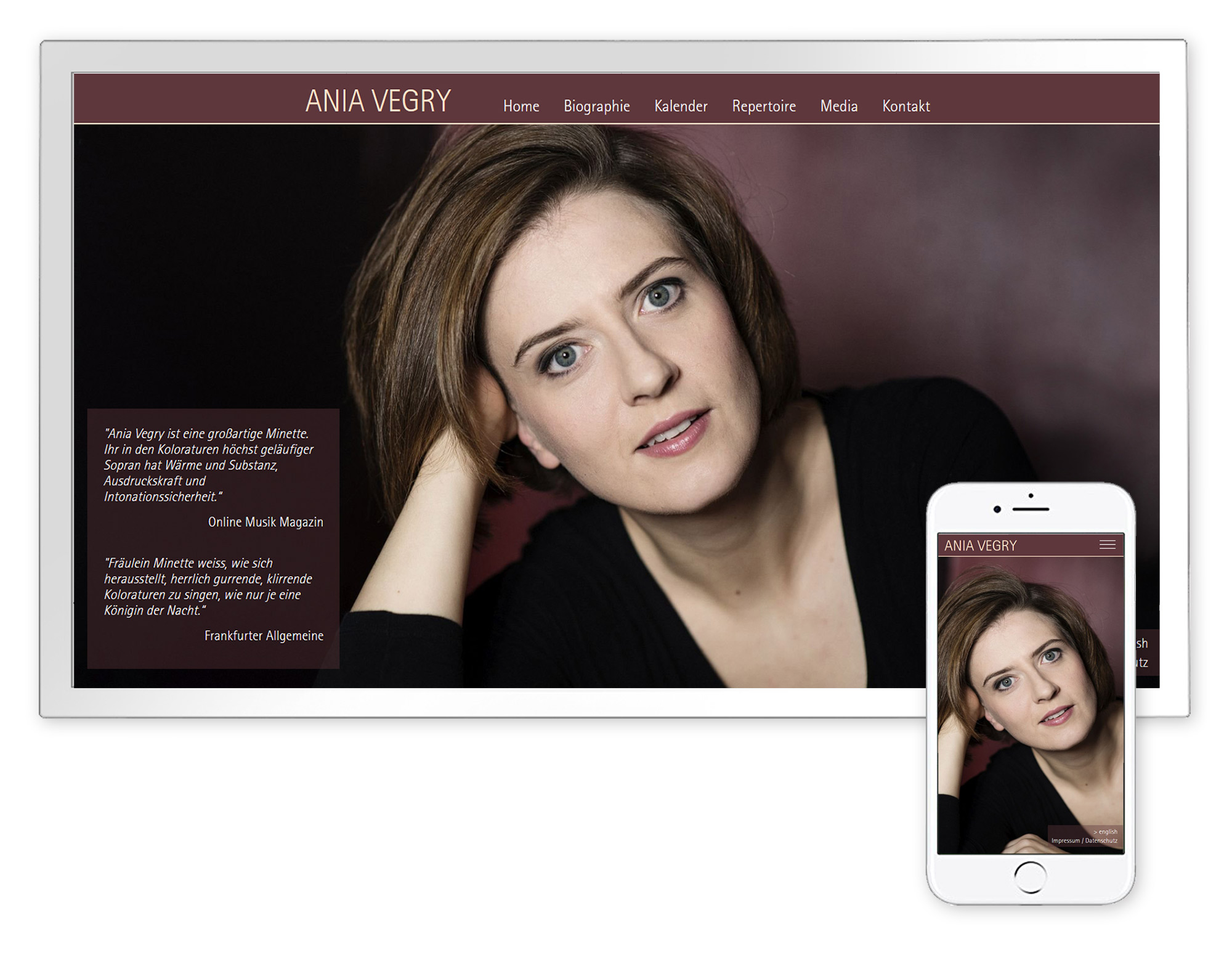 Homepage Screenshots