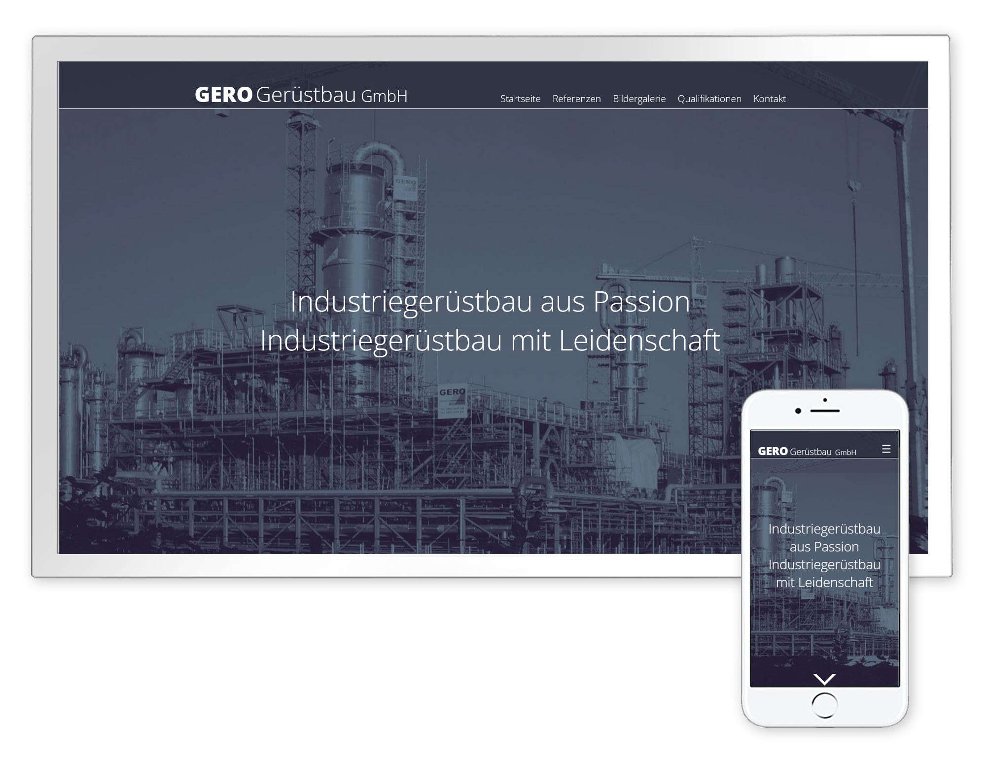 Homepage Screenshots