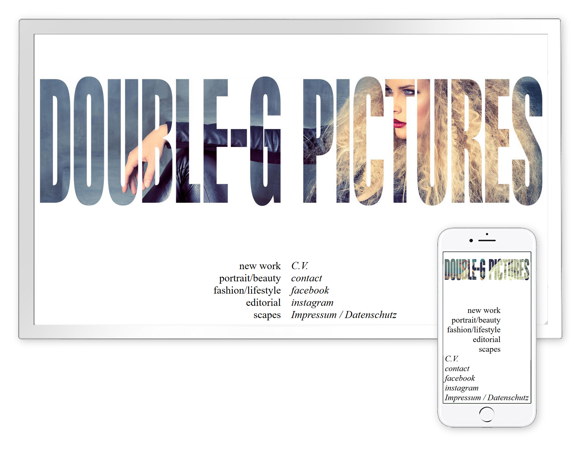 Homepage Screenshots