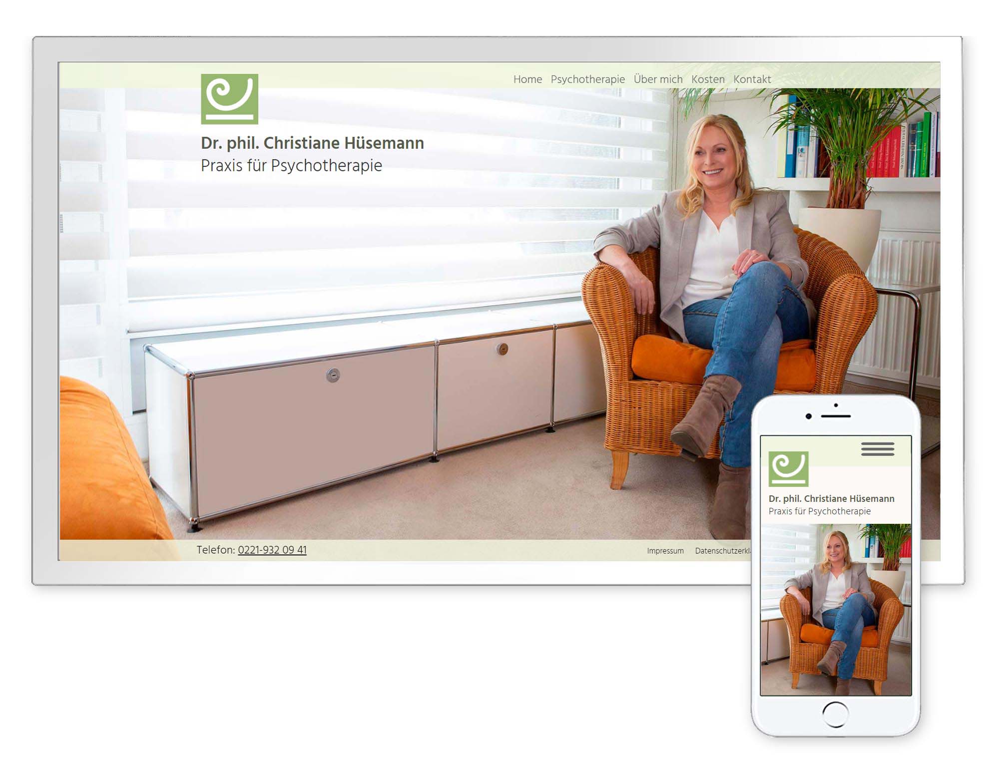 Homepage Screenshots