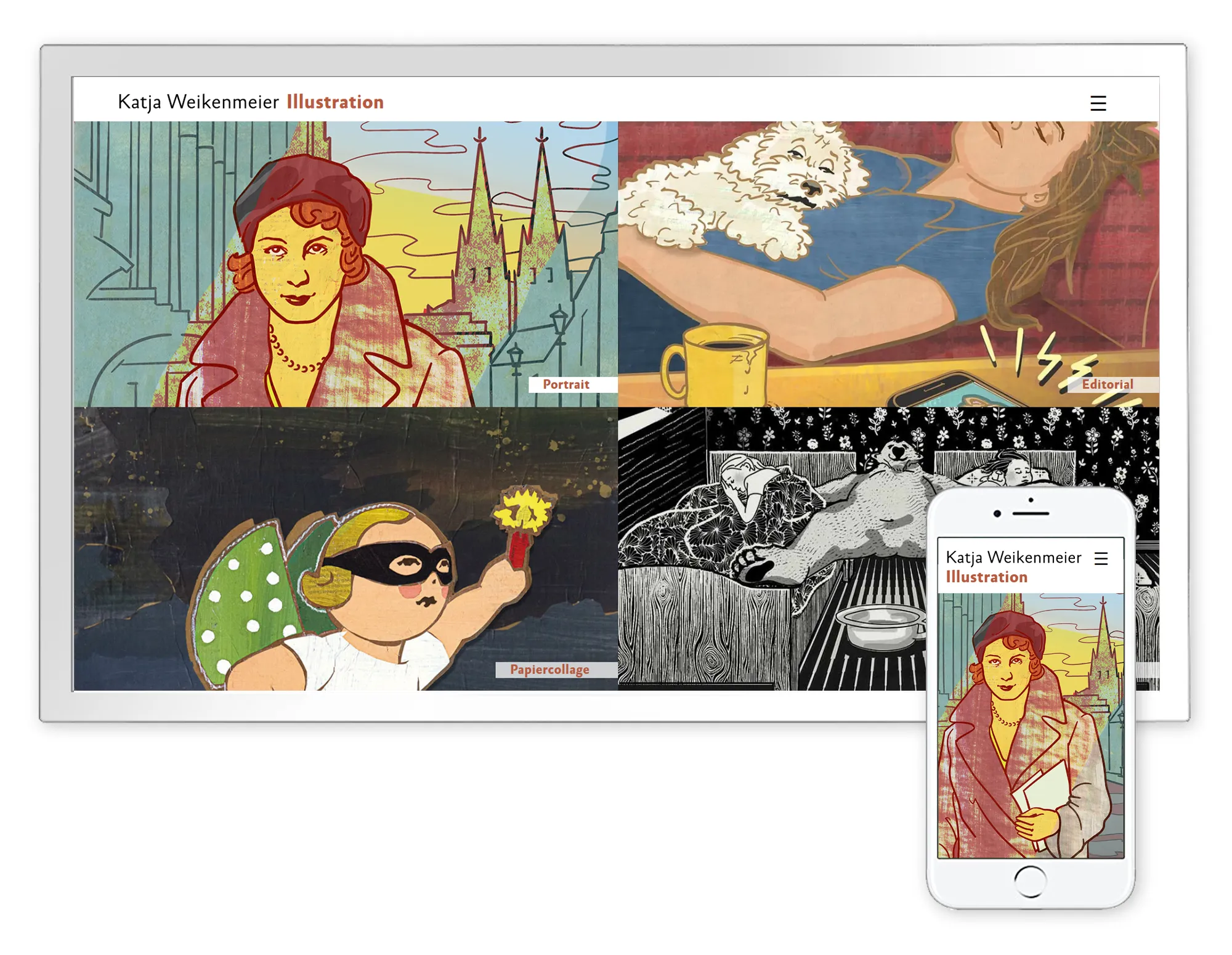 Homepage Screenshots