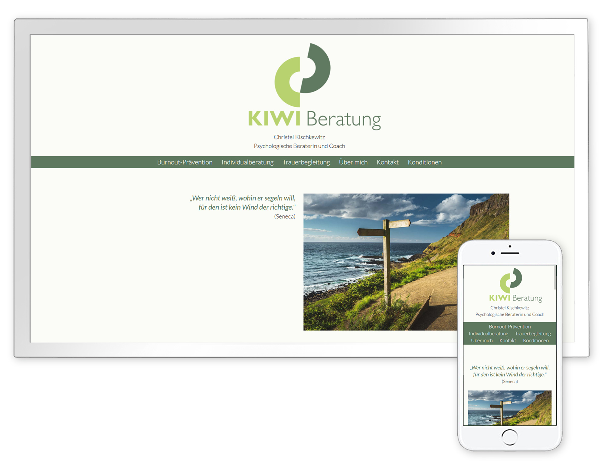 Homepage Screenshots