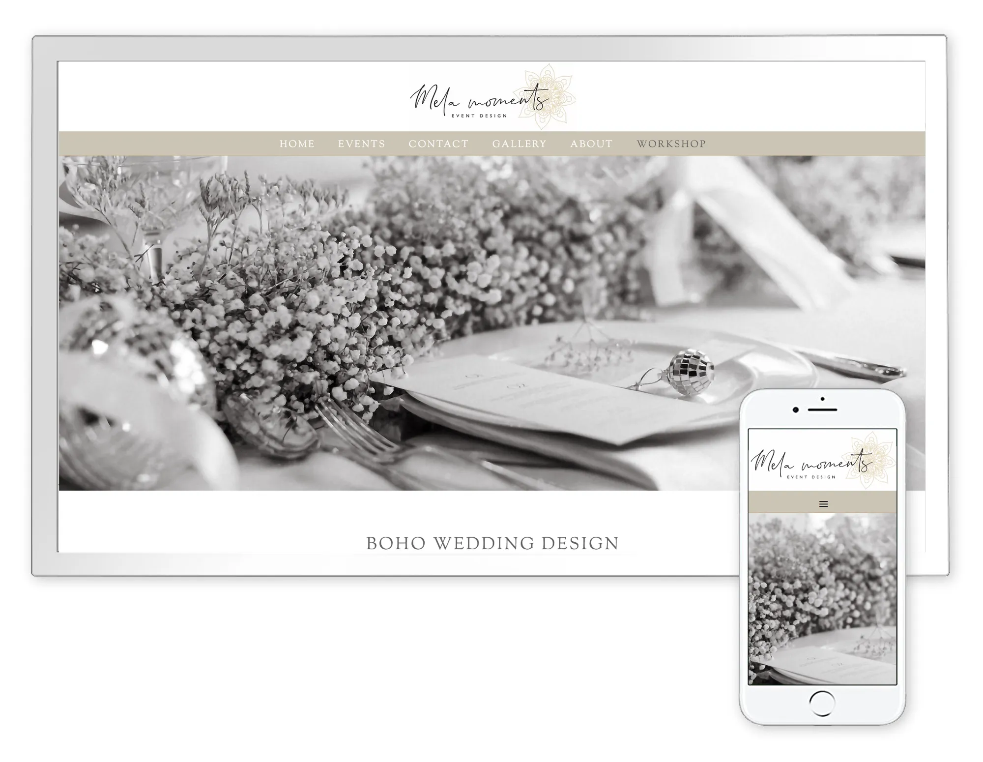 Homepage Screenshots