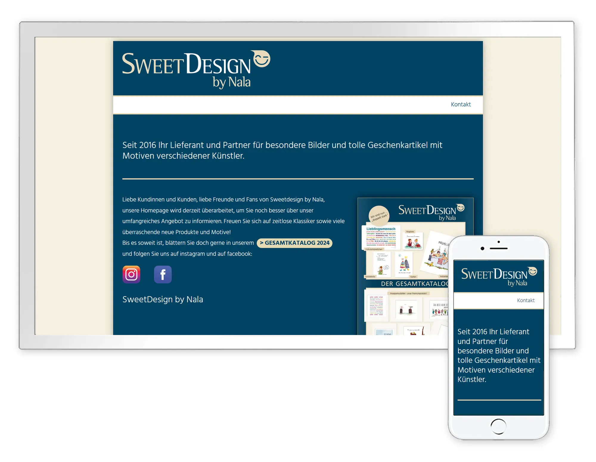 Homepage Screenshots